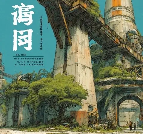 《深渊回响》漫画封面，神秘漩涡